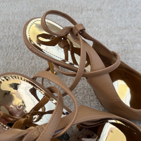 Guess Strappy Pointed Toe Heels Shoes 8.5 - Picture 8 of 12